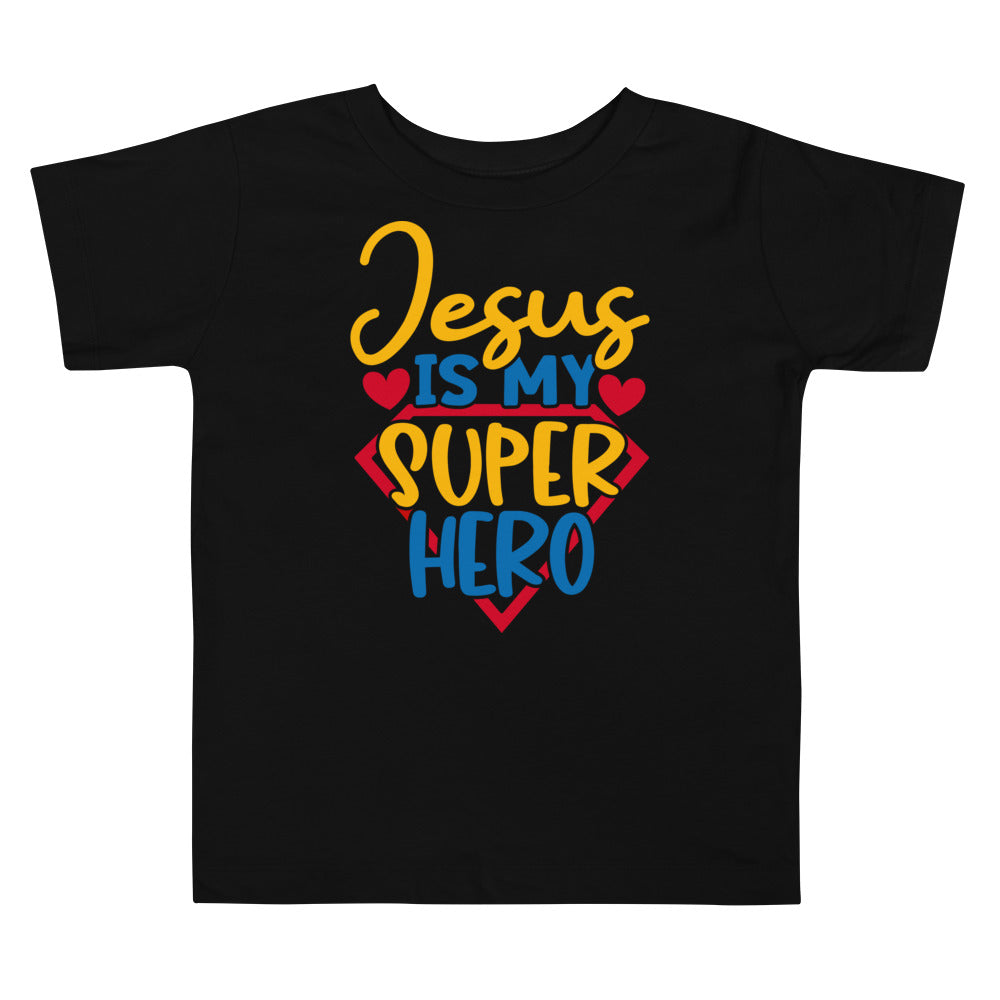 Jesus Is My Super Hero - Toddler Boys' Classic T-Shirt