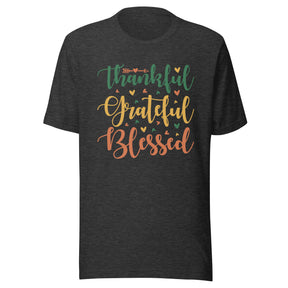 Thankful, Grateful, Blessed - Women's Classic T-Shirt