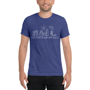 A Thrill Of Hope - Men's Tri-Blend T-Shirt