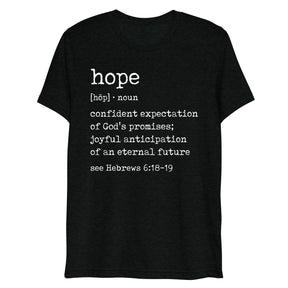 Hope Definition - Women's Tri-Blend T-Shirt
