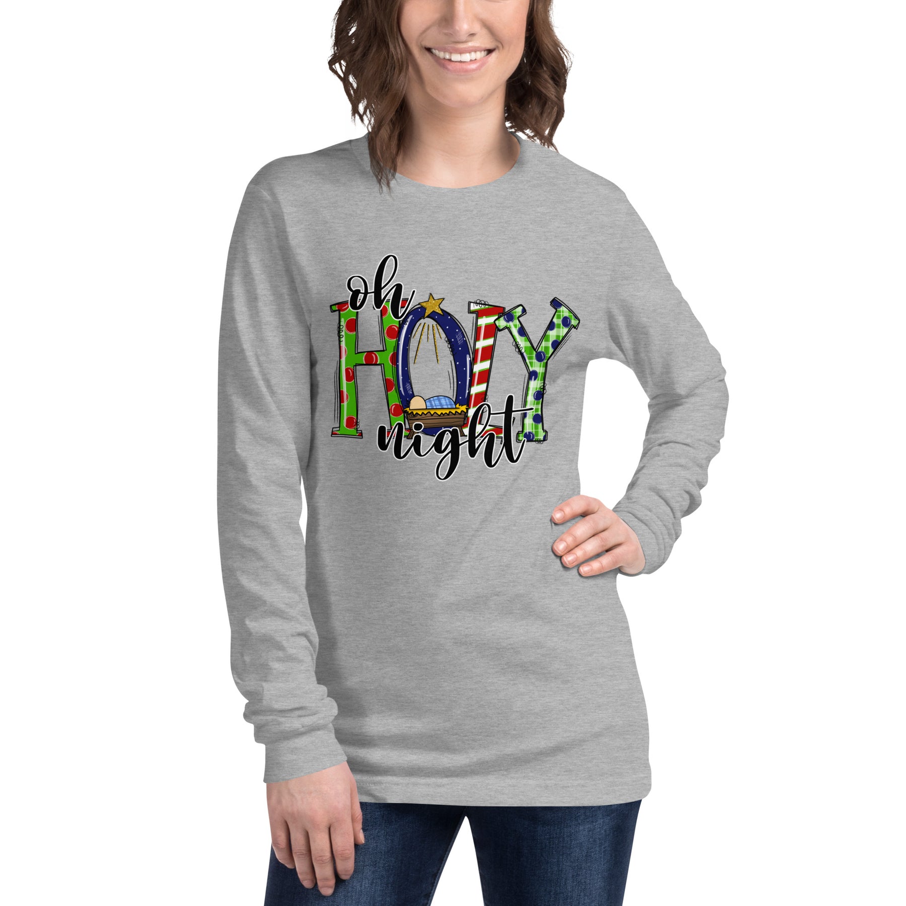 Oh Holy Night - Whimsical - Women's Long Sleeve T-Shirt