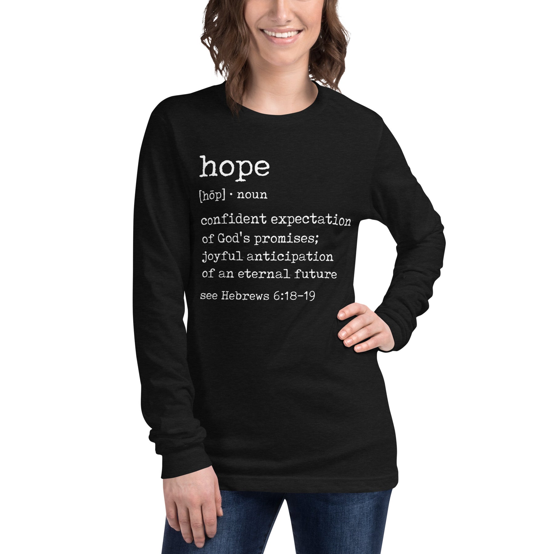 Hope Definition - Women's Long Sleeve T-Shirt