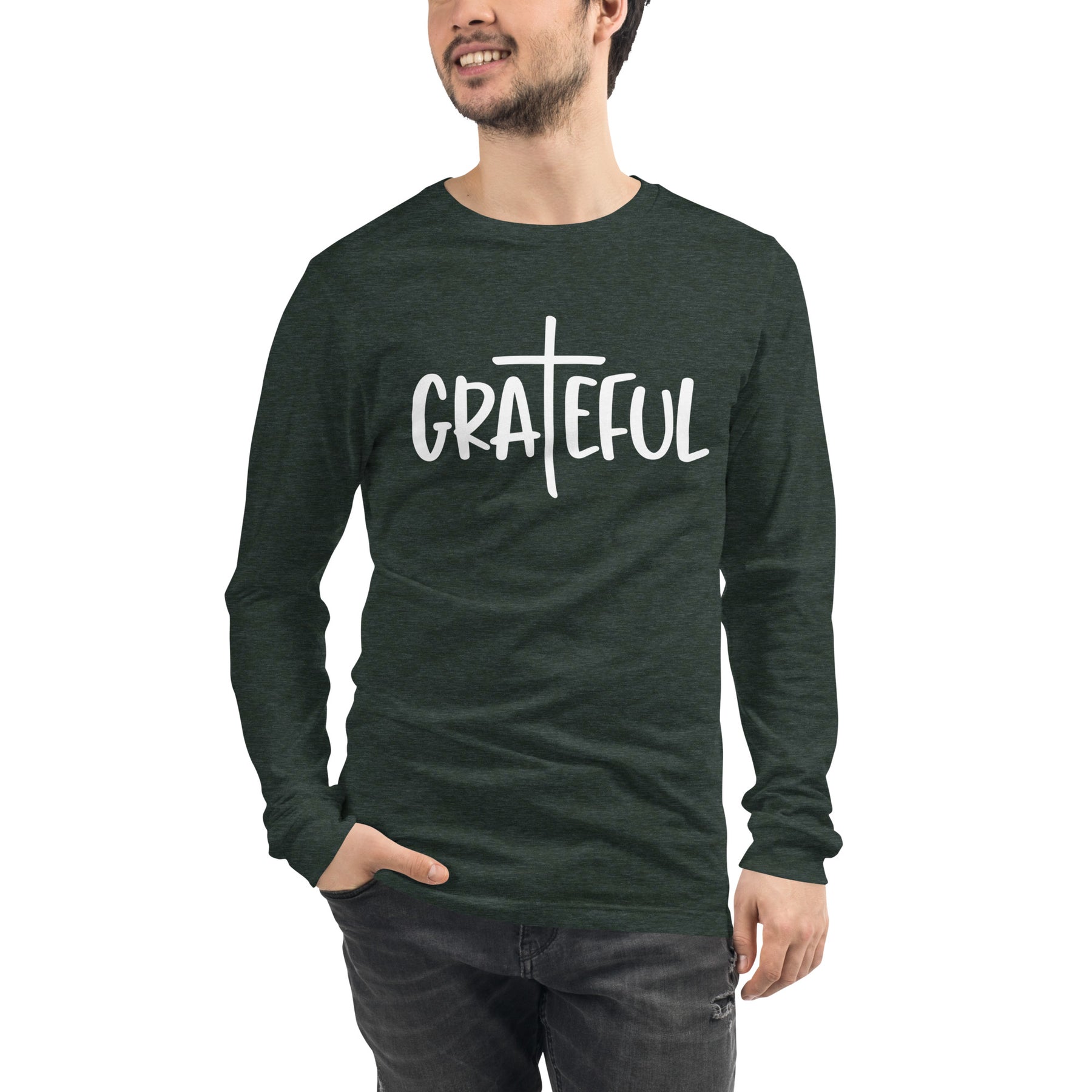 Grateful - Men's Long Sleeve T-Shirt