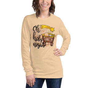 Oh Holy Night - Hymn - Women's Long Sleeve T-Shirt
