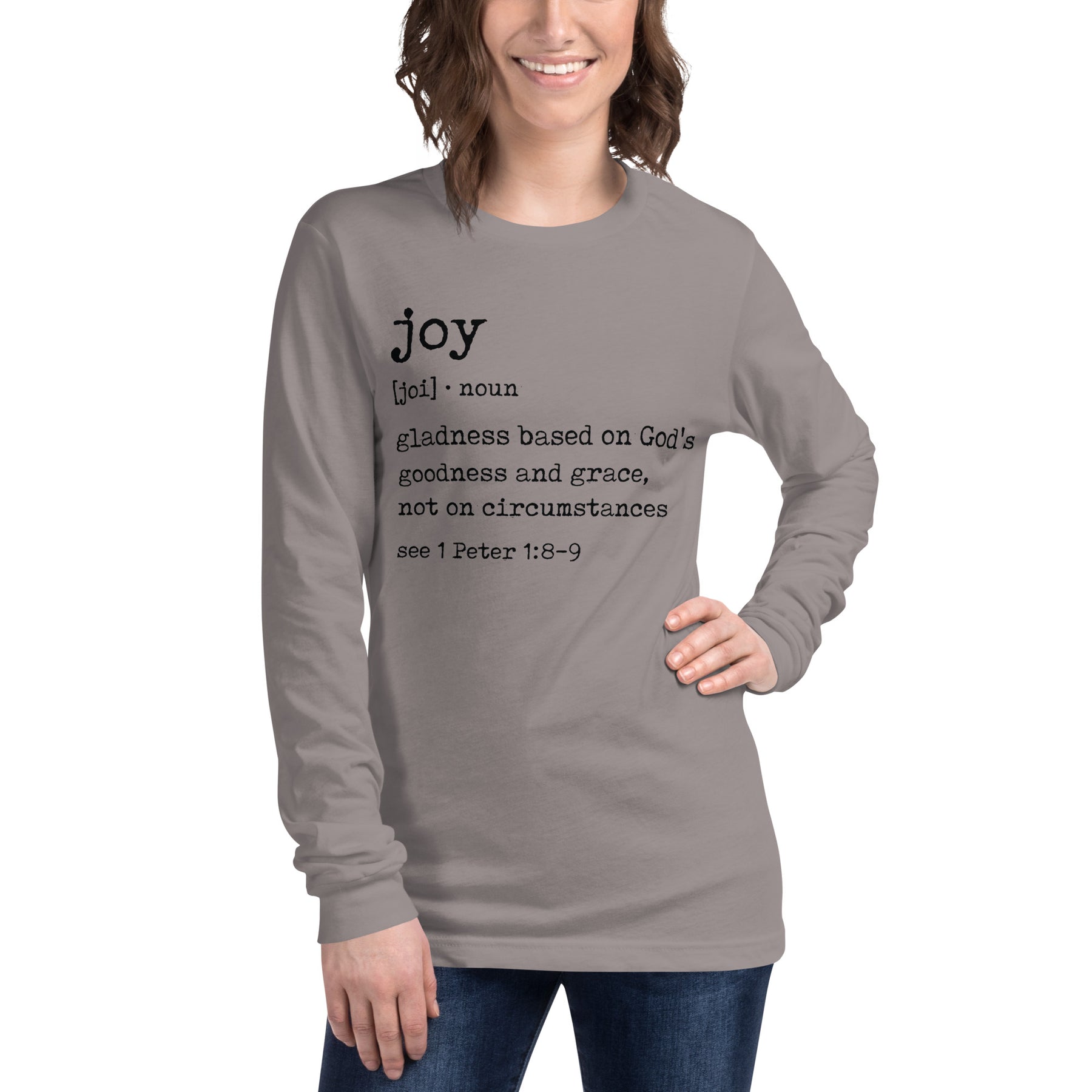 Joy Definition - Women's Long Sleeve T-Shirt