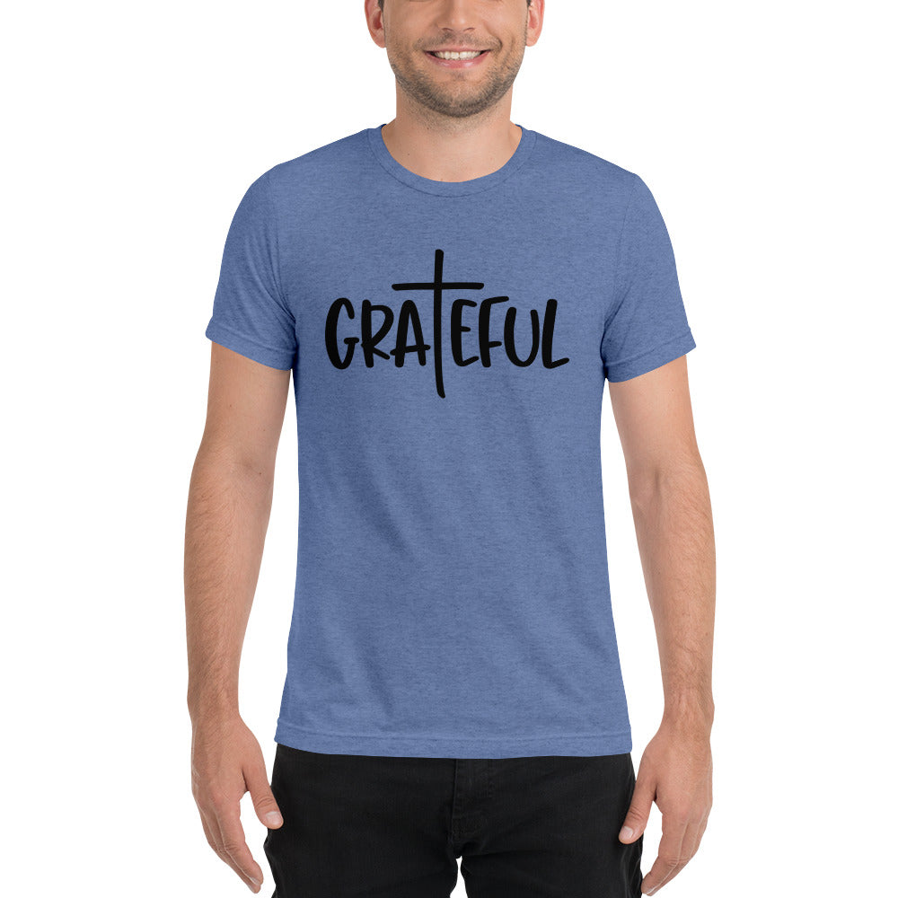 Grateful - Men's Tri-Blend T-Shirt