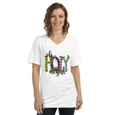 Oh Holy Night - Whimsical - Women's V-Neck T-Shirt