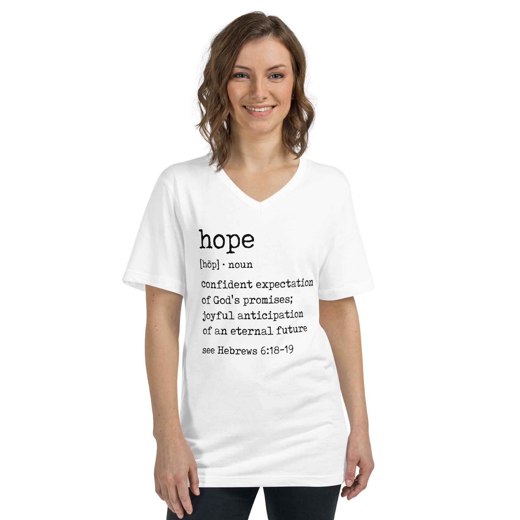 Hope Definition - Women's V-Neck T-Shirt